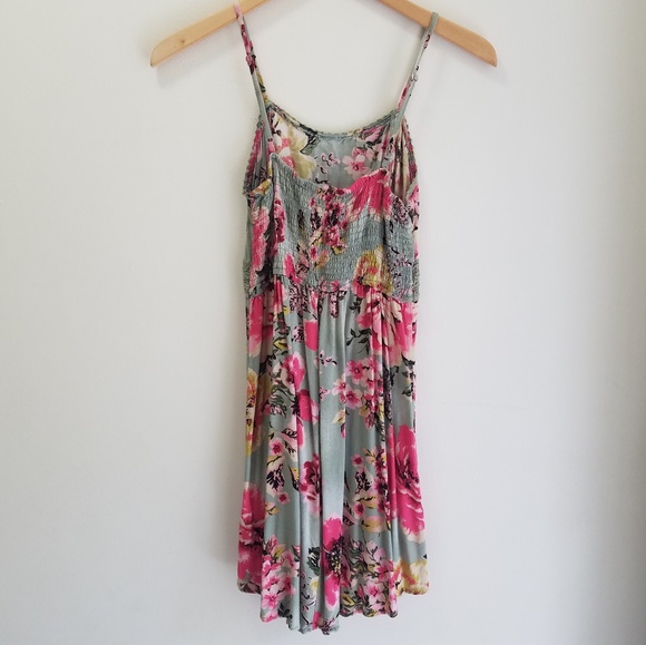 Mossimo Flowered Fit Flare Dress - Picture 3 of 6